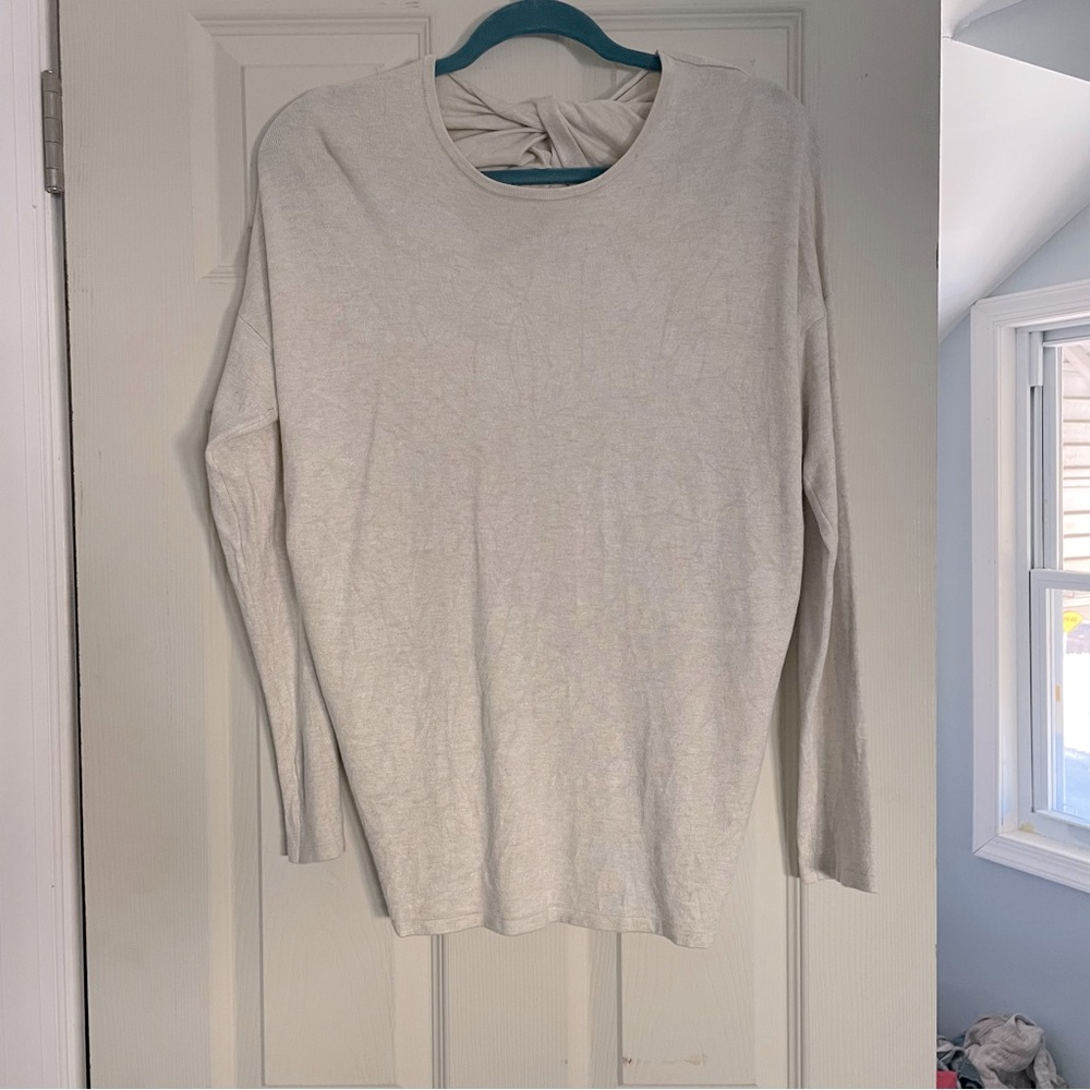 Fabletics Small Backless Sweater - image 1